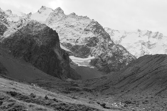 Hiking from Base Camp of Bezengi, Kabardino Balkaria, Russia