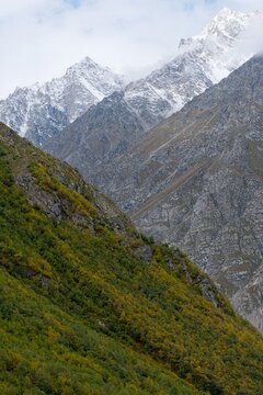 Hiking from Base Camp of Bezengi, Kabardino Balkaria, Russia