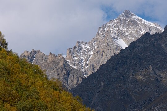Hiking from Base Camp of Bezengi, Kabardino Balkaria, Russia