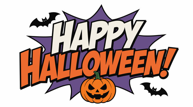 Jackolantern Pumpkin Halloween Celebration Festive Illustration.