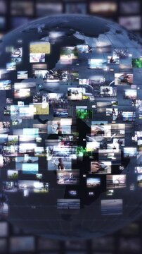 Global network streaming content and digital communication