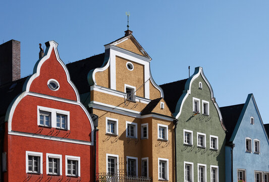 Germany, Bavaria, Neustadt an der Waldnaab, View of houses