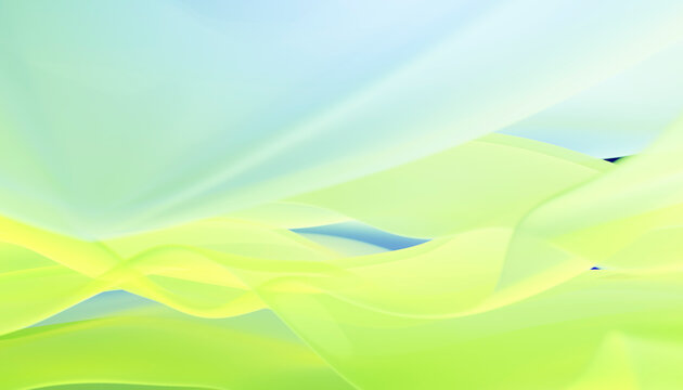 The abstract pastel wave creates a modern digital background