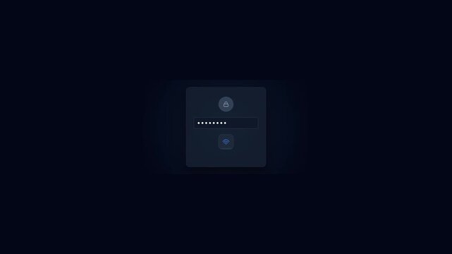 Modern AI business dashboard animation displaying revenue, customer metrics, AI requests, automation performance, real-time data, efficiency, and business analytics for digital decision-making and per