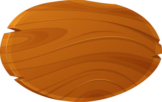 Wooden Sign Board Frame Oval