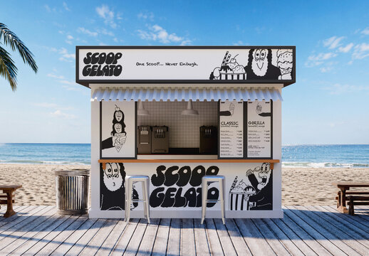 Kiosk Mockup