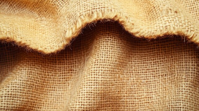 Natural Organic Burlap Canvas Fabric Texture Pattern Seamless Brown Woven Hessian Textile Backdrop