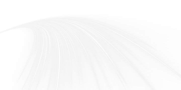 White light trails swirl into a powerful vortex. Smooth glowing lines suggest speed and motion. Great for transparent PNG illustrations.