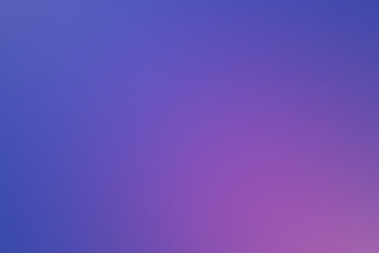 3D rendering of abstract modern futuristic blurred gradient background in deep purple and indigo tones with copy space for banner, cover and web design, digital media, technology projects.