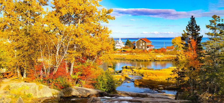 Port-au-Persil / Qu&eacute;bec, Canada