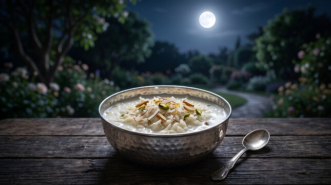 Sharad Purnima Doodh Poha: Moonlight Silver Bowl Milk Sweets
