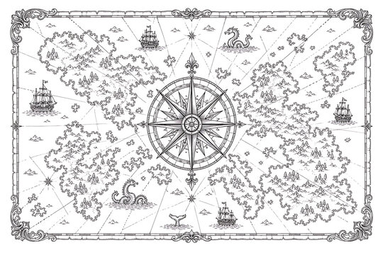 antique compass map, vintage compass, antique compass, compass rose, navigation compass, nautical compass, old map, antique map, vintage map, historical cartography, maritime navigation, navigation in
