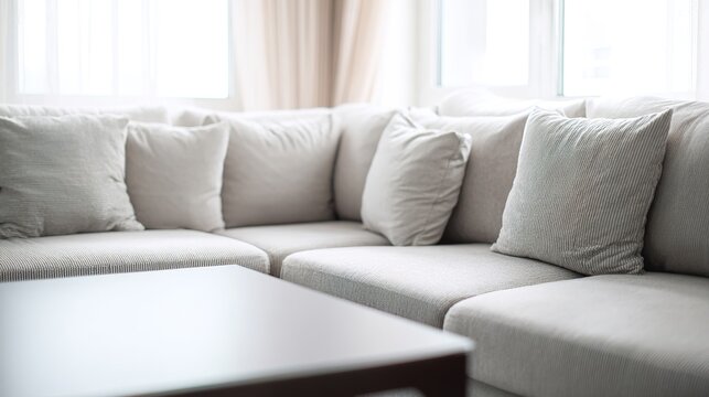 aligned. Immaculately tidy living room with perfectly aligned furniture. lifestyle magazines, social media lookbooks, designed for lifestyle magazines and social media content, strengthens branding.