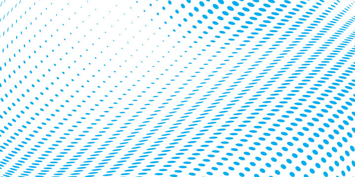 Halftone gradient. Dotted gradient, smooth dots spraying and halftones dot background seamless horizontal geometric pattern vector template set modern circle background modern