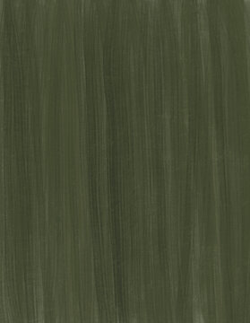 Dark Olive Green Vertical Brush Texture Background
