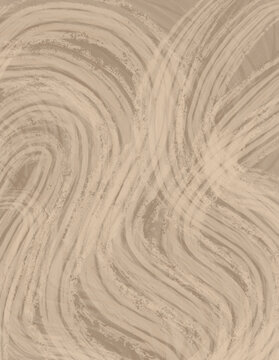 Beige Organic Wood Grain Abstract Texture Background