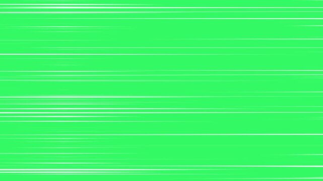Radial Comic Light Speed Lines Moving, comic book speed lines green screen. Horizontal anime action speed lines effect on green screen, japanese anime speed line. Moving zoom speed line 