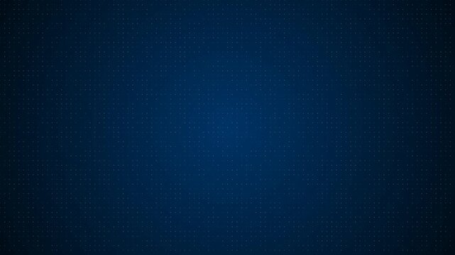 Abstract dark blue background with subtle digital dot pattern for technology and business design