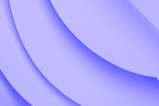 Smooth overlapping abstract curved shapes