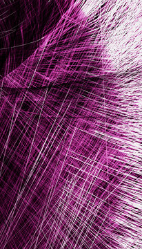 Abstract digital art with purple and white intersecting lines