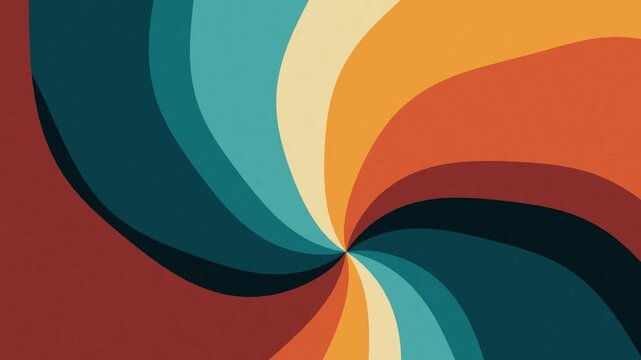 Seven seamless abstract loops in one versatile pack, styled with bold 1970s curves, spirals and earthy retro colors. Ideal for backgrounds, music visuals, branding and nostalgic design.
