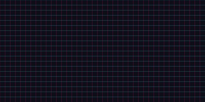 Dark Blue Abstract Background with Purple Neon Grid Pattern for Digital and Cyber Technology Concepts