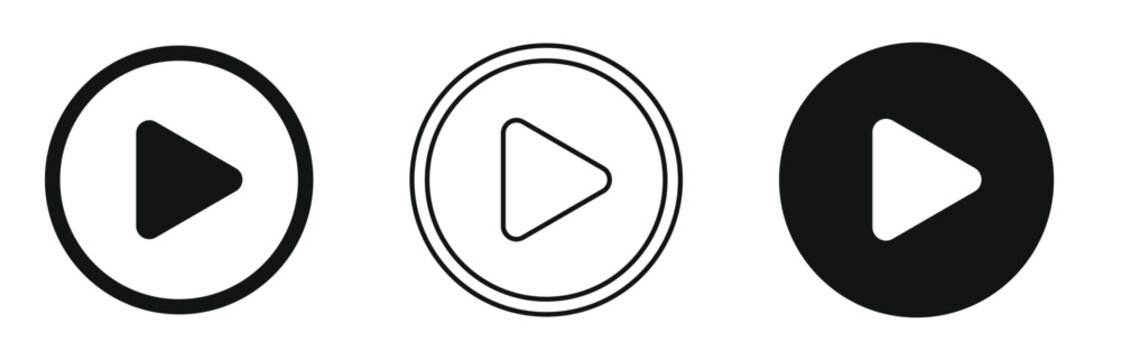 play button media icon
