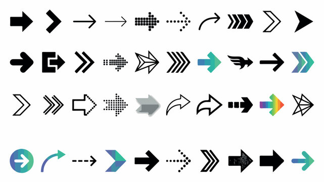  Arrows in grid pattern