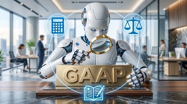 GAAP compliance, financial standards, audit, corporate governance, AI automation, accounting ethics
