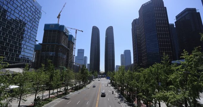 Landscape in Chengdu city, Sichuan province,China