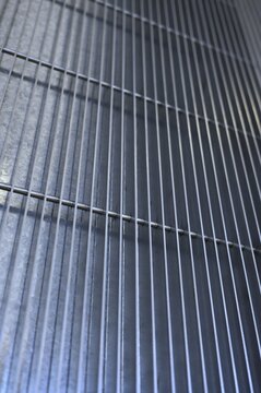 Stainless Steel Industrial Metal Grate Texture