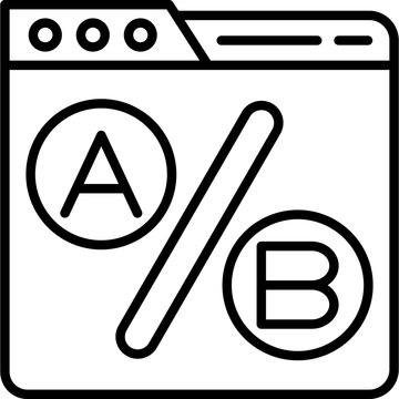 Ab Testing Icon