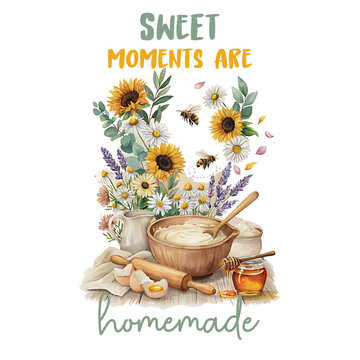 honeybee kitchen towel design, kitchen towel sublimation, sunflower kitchen towel, sunshine png, bee kind png, bee quotes