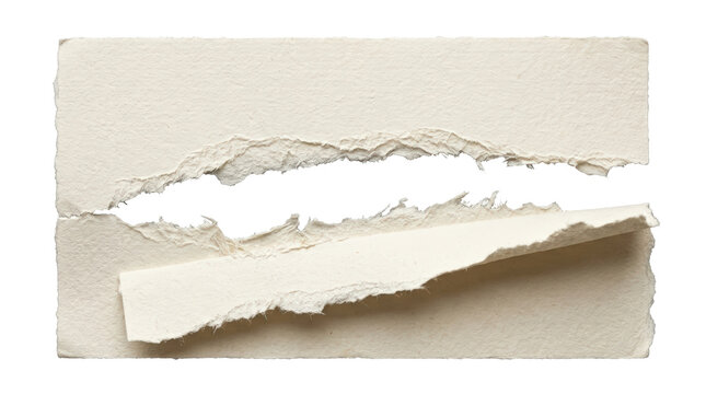 Torn paper with a bright white opening revealing a bright light source.