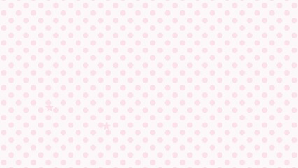 Cute pastel pink polka dot background with subtle star accents © Mariyatul