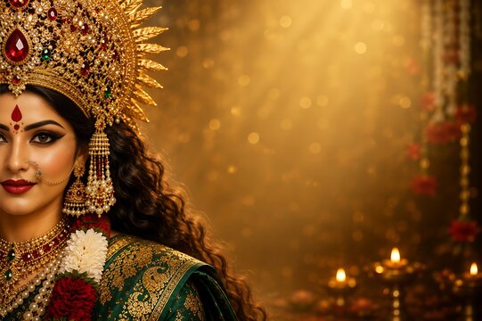 Godess Durga on Maha Navratri, Navadurga, Durga Puja, Sharad Navratri, Jyeshtha Shukla Ashtami/Masik Durga Ashtami, Mahanavami, Vijayadashami, Dussehra, Durga/Mahakali/Jagadamba, Bhavani