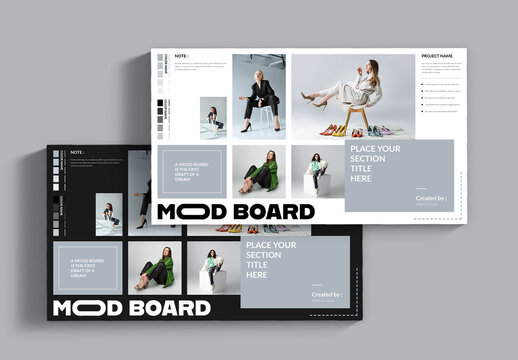Mood Board Presentation Template