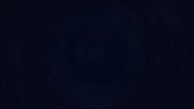 Infographic rings transforming into a target with an arrow