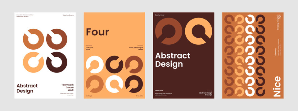 Geometric Banner Layout. Modern Report Template. Isolated Poster Design. Flyer. Brochure. Book Cover. Business Presentation. Background. Magazine. Pamphlet. Handbill. Leaflet. Newsletter