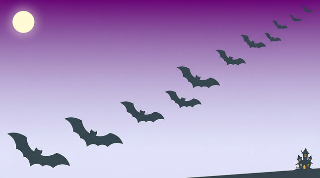 Dynamic Halloween Vector Background