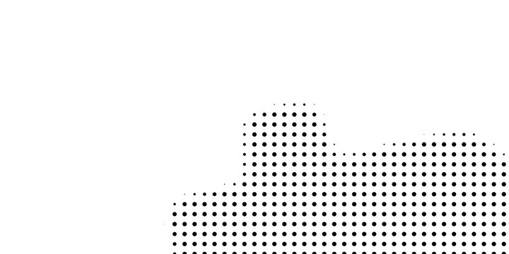 Halftone Dot Corner and Border