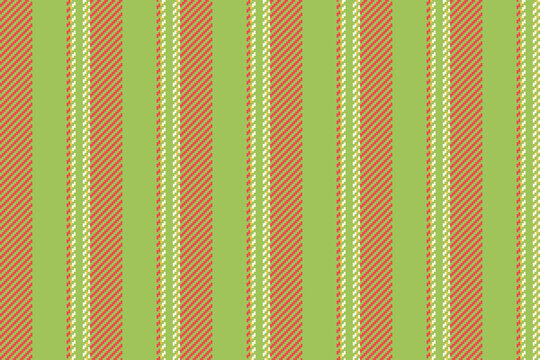 Htripe seamless texture lines, formal stripe vertical vector. Yack background textile fabric pattern in lime and red colors.