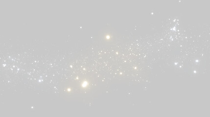 幻想的なゴールドグリッターと光の粒子PNG、透明背景に輝く金色のスパークル、ボケライト、細かな金粉が広がる高品質オーバーレイ、クリスマス、パーティー、お祝い、広告、ポスター、写真合成、映像編集、背景デザインに使える豪華なゴールデンライトエフェクト、華やかでエレガントな雰囲気を演出するグラフィック素材 © Stas