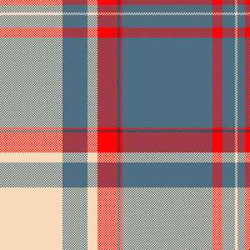 Design check background textile, wedding texture pattern fabric. New year tartan plaid seamless vector in cyan and light colors.