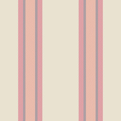Obraz premium Clean stripe repeat with ordered stripe intervals brings a decorative textile mood to a seamless design. Light and red tones add tailored design quality for wall surfaces. Ideal for print and decor.