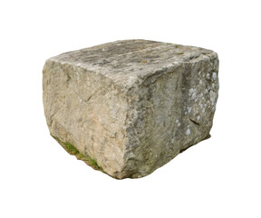 Natural Large Stone Boulders Isolated © healer