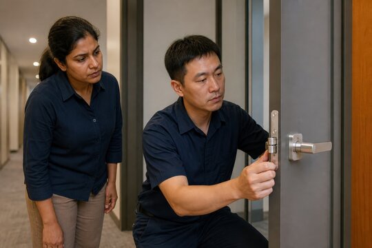 Fire Door Inspection Post Repair Recheck