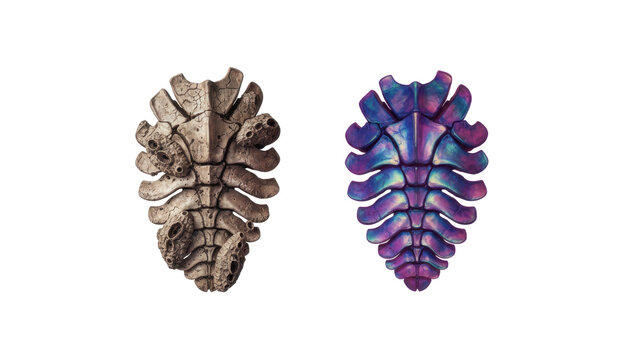 Set of Two Alien Organic Armor Plating Scales