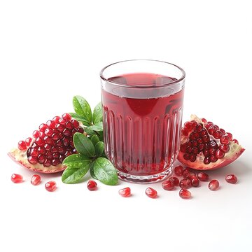 Pure, nutritious pomegranate drink