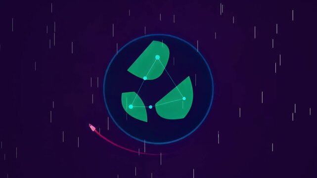Neon blue rocket ship launching through deep space with stars